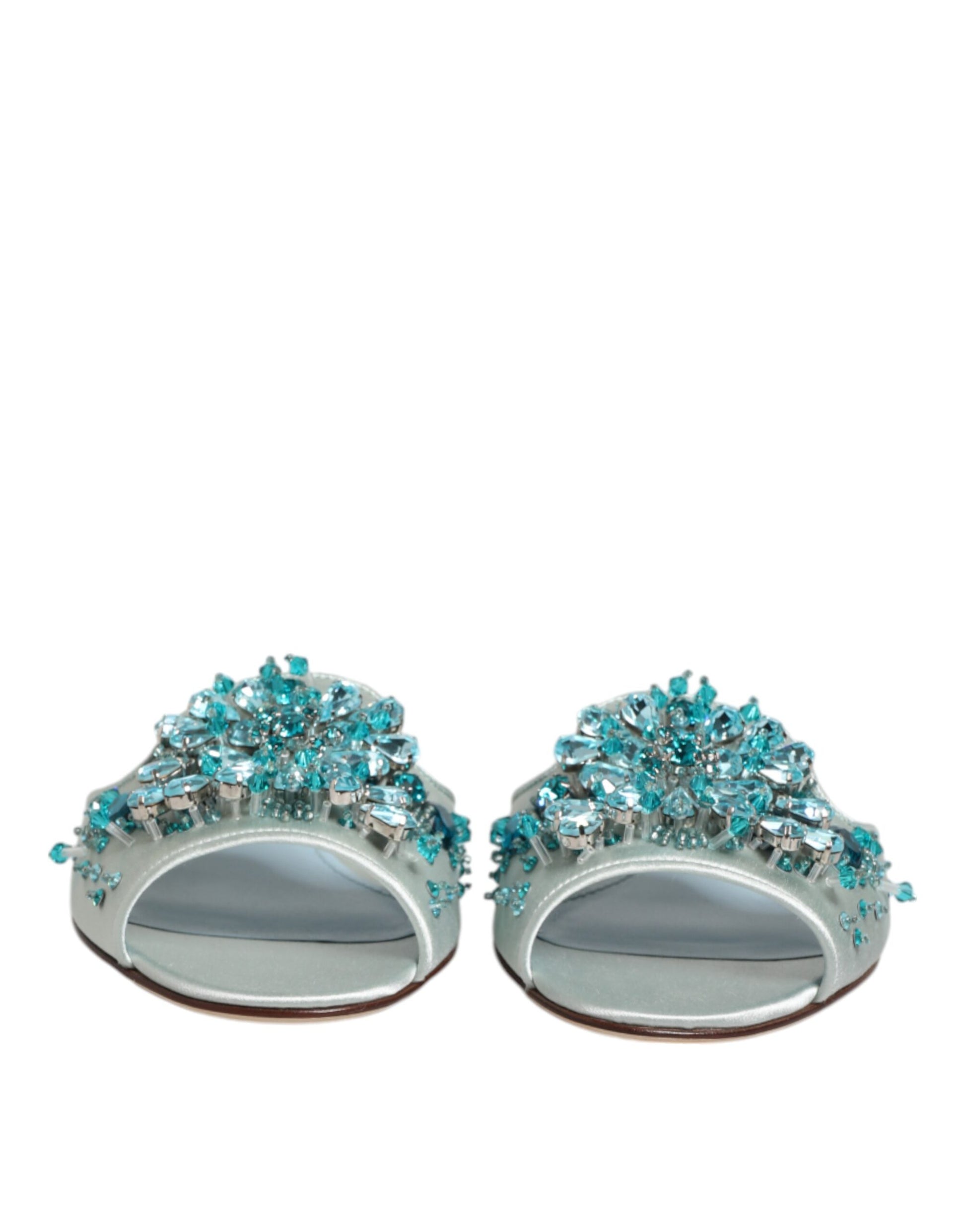 Dolce & Gabbana Blue Slides for Women additional view