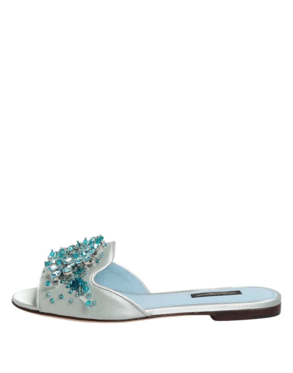 Dolce & Gabbana Blue Slides for Women additional view