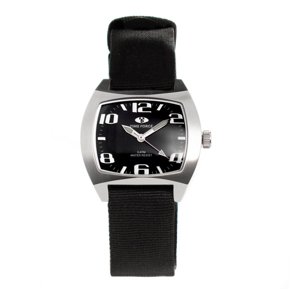 Time Force Black Sport Watch Unisex