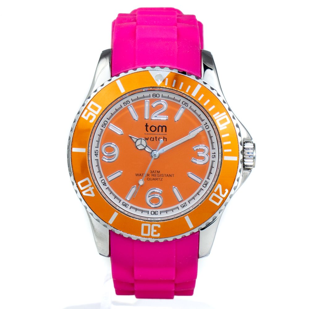 Tom Watch Montre Sport en Caoutchouc Multicolore
