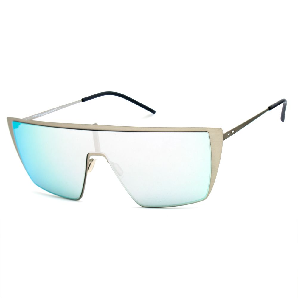 Lunettes de Soleil Italia Independent en Métal Argenté