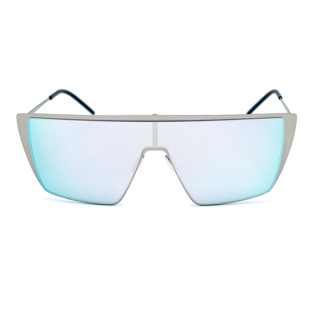 Lunettes de Soleil Italia Independent en Métal Argenté