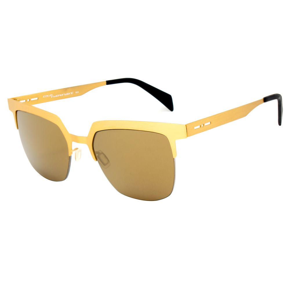 Italia Independent Gold Sunglasses Unisex