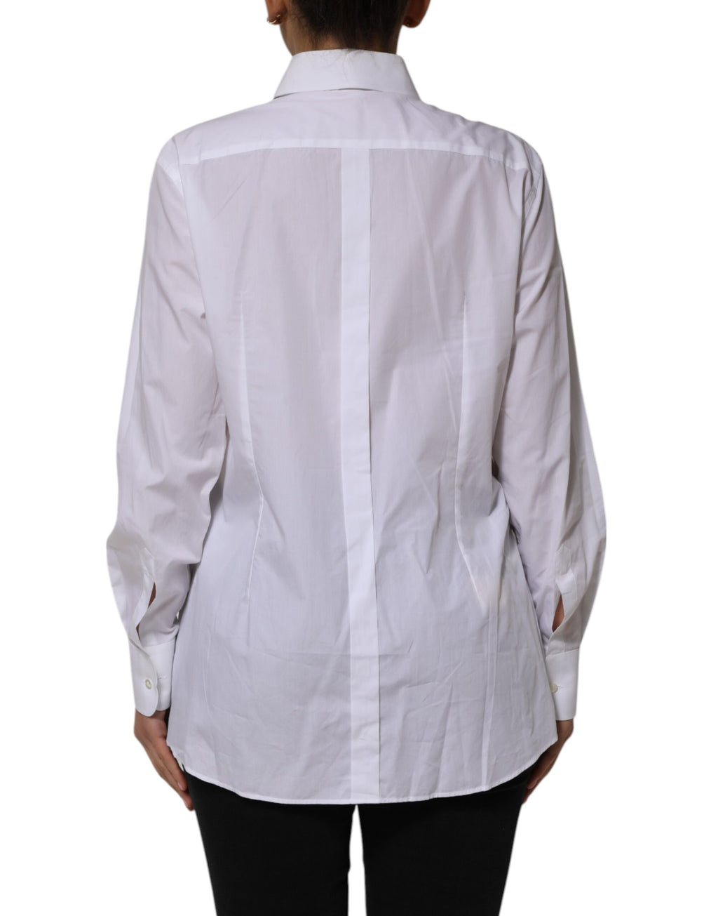 Dolce & Gabbana White Dress Shirt for Women side view