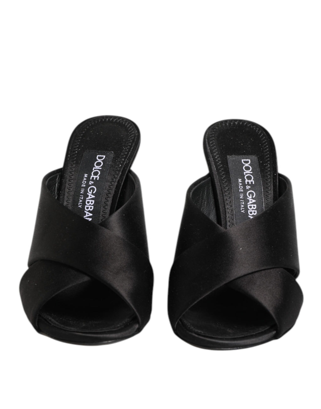 Dolce & Gabbana Black Mules for Women detail view