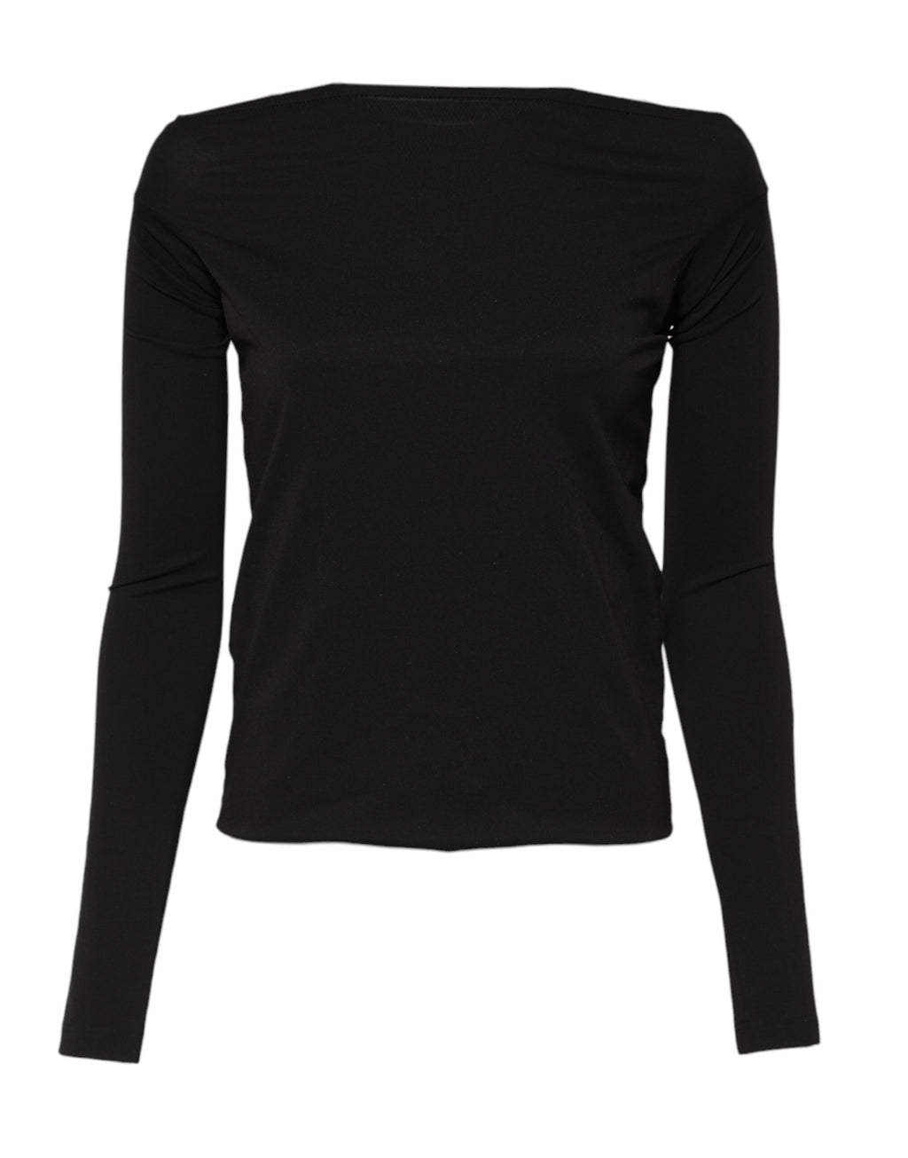 Dolce & Gabbana Black Long Sleeve T-Shirt for Women alternate view