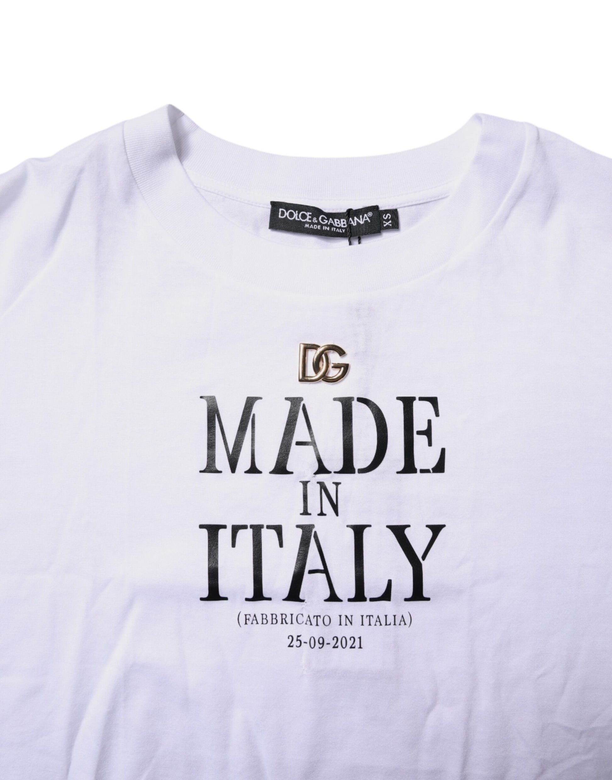 Dolce & Gabbana White Shortsleeve for Women side view