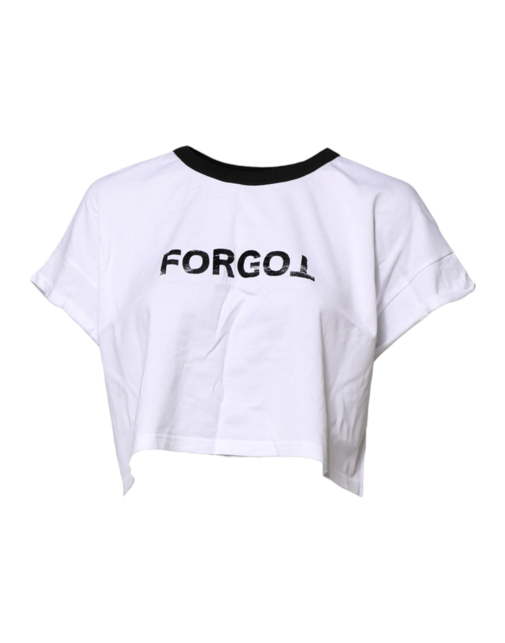 Dolce & Gabbana White Short-Sleeve Shirt for Women detail view