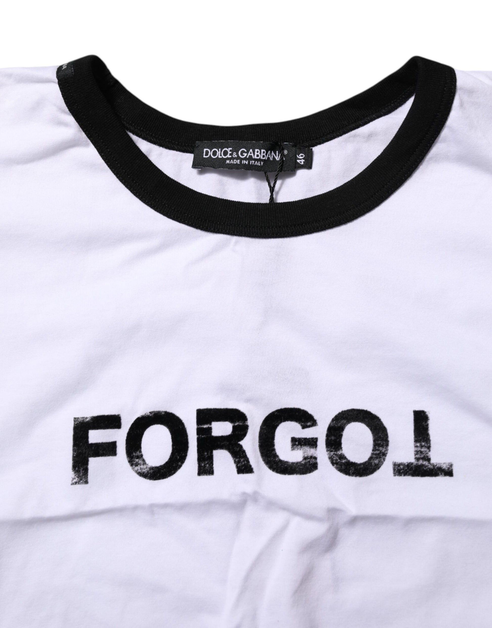 Dolce & Gabbana White Short-Sleeve Shirt for Women additional view
