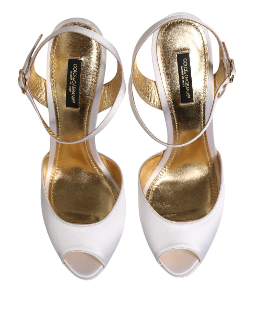 Dolce & Gabbana White High Heel for Women side view