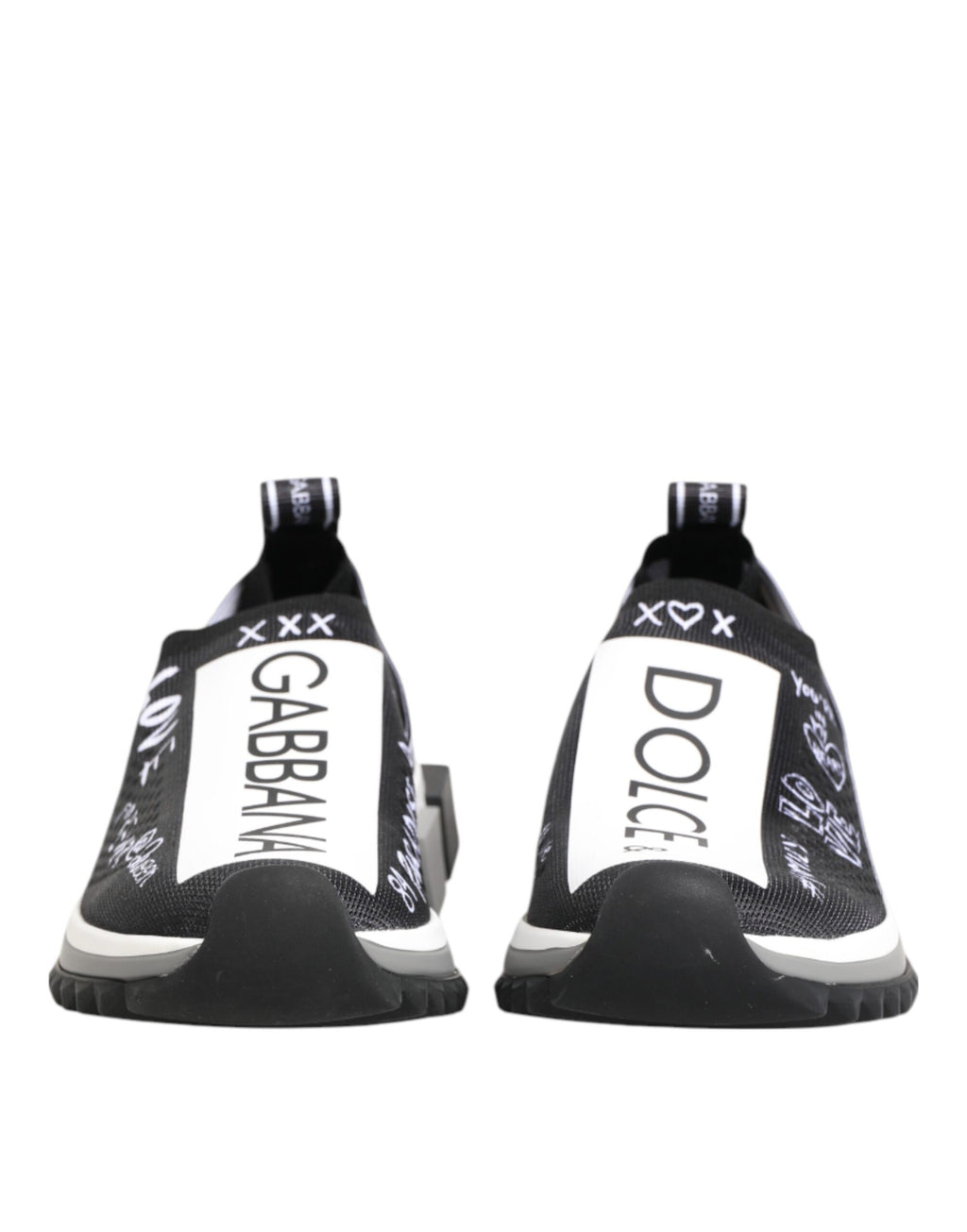 Dolce & Gabbana Black Chunky Sneakers for Women detail view