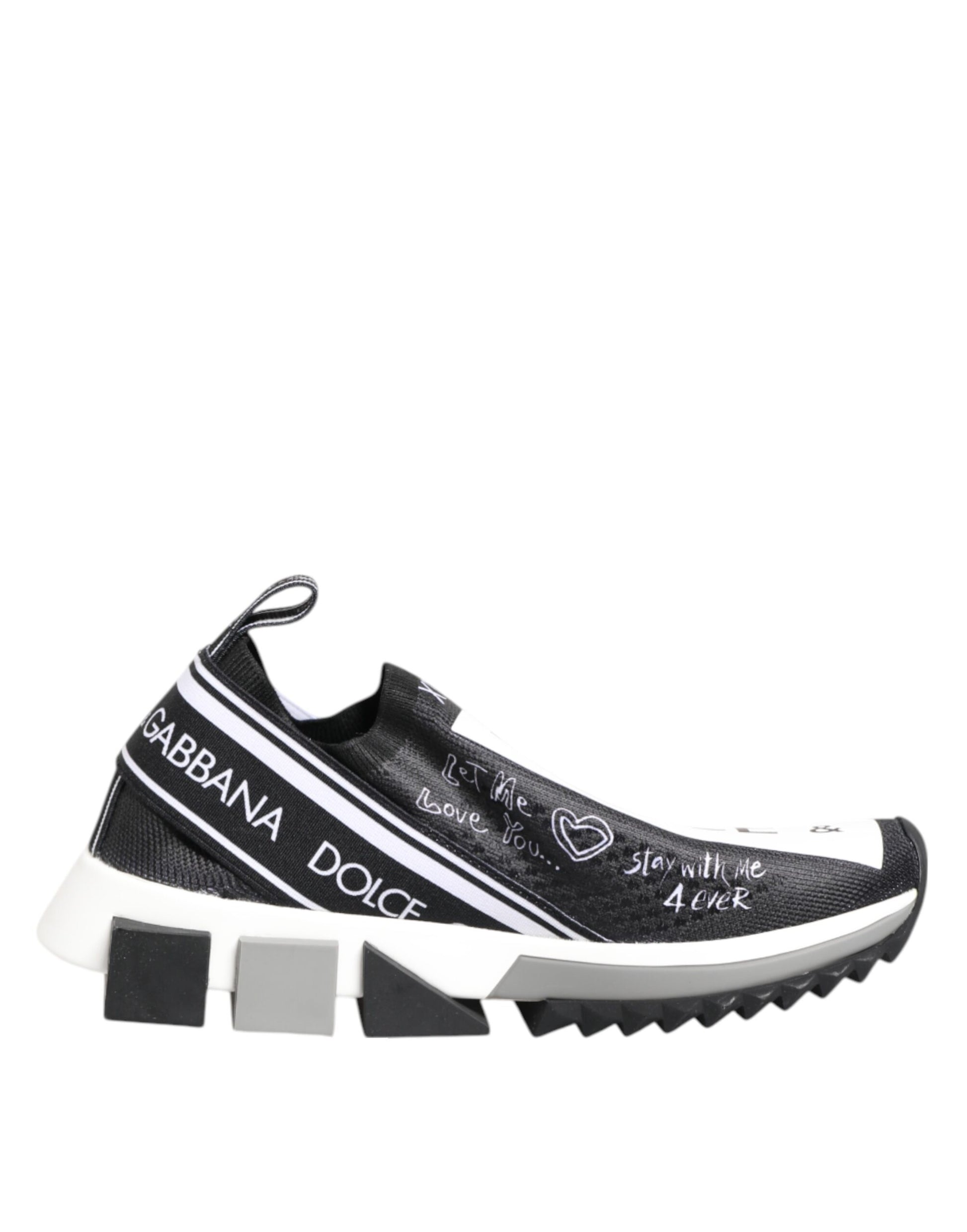 Dolce & Gabbana Black Chunky Sneakers for Women