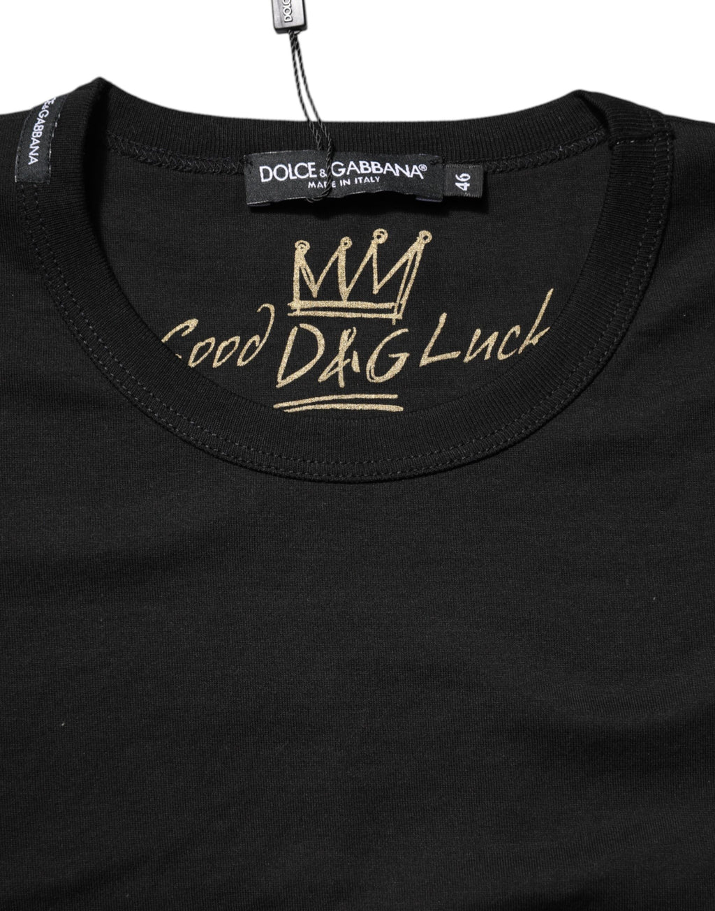 Dolce & Gabbana Black Shortsleeve for Women side view