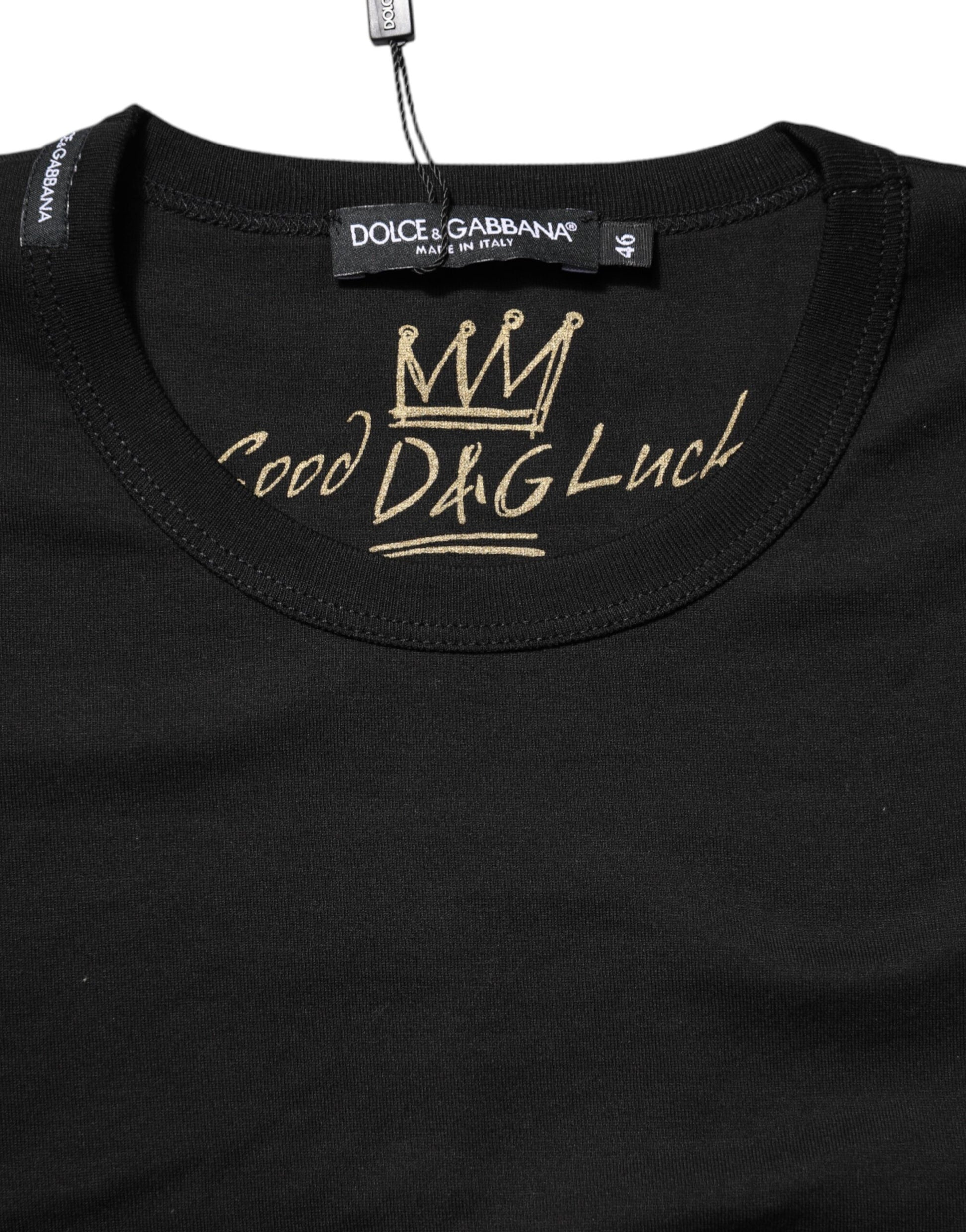 Dolce & Gabbana Black Shortsleeve for Women side view