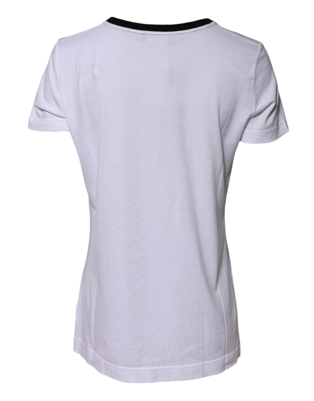 Dolce & Gabbana White Short-Sleeve Shirt for Women detail view