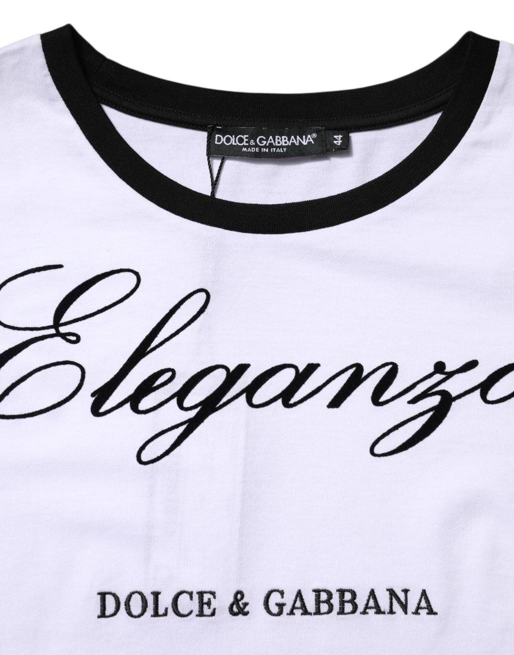 Dolce & Gabbana White Short-Sleeve Shirt for Women side view