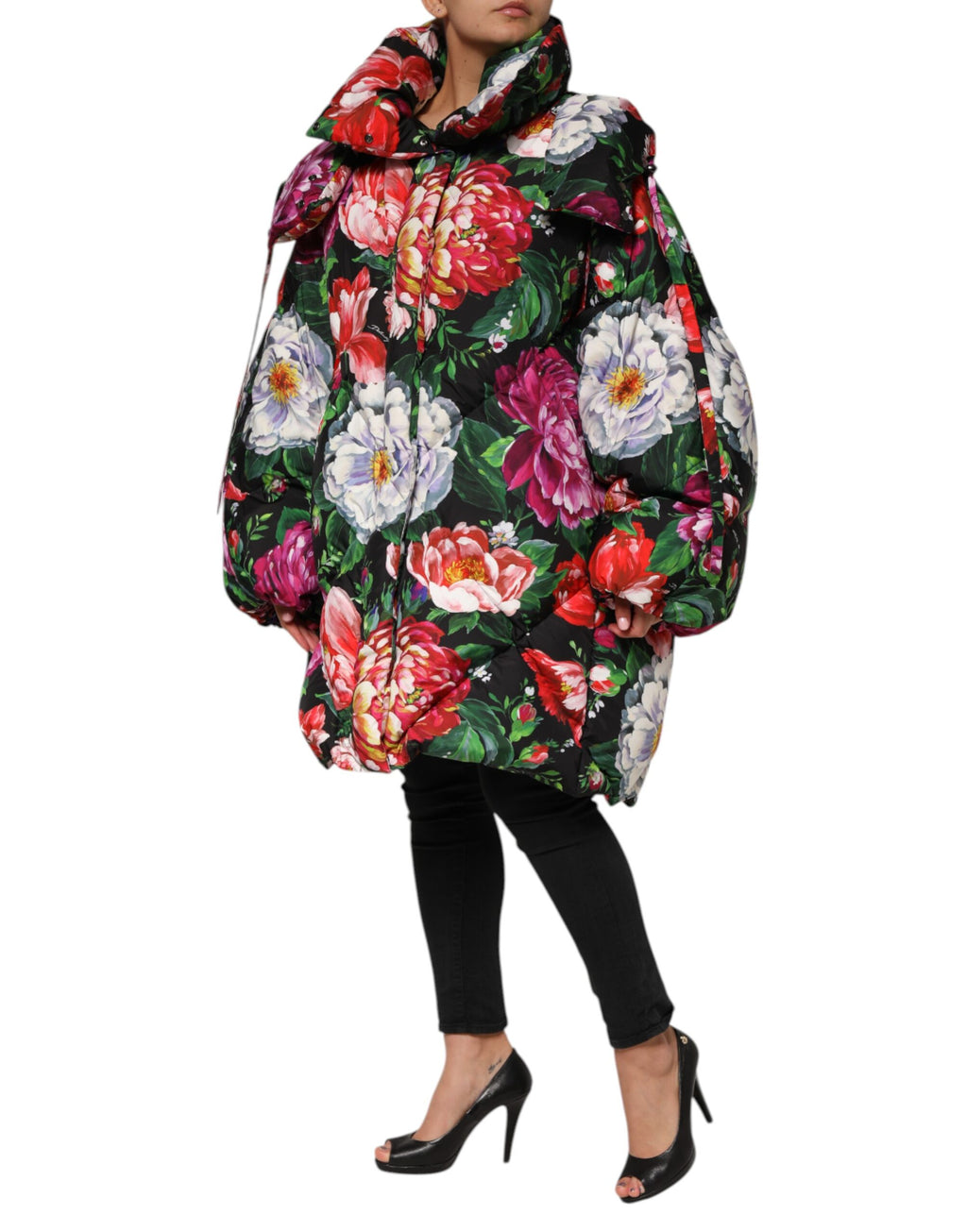 Dolce & Gabbana Multicolor Full Length Jacket for Women detail view