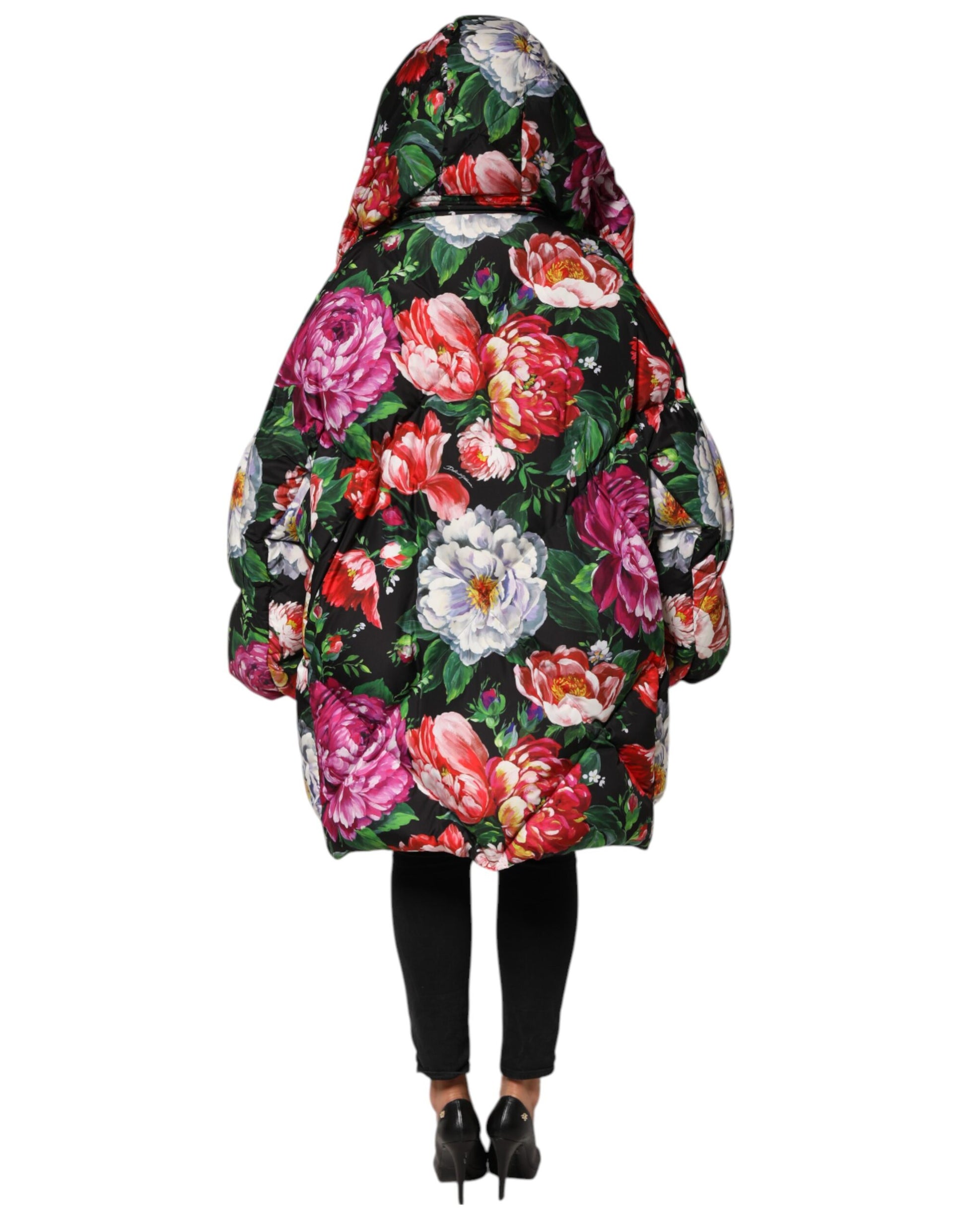 Dolce & Gabbana Multicolor Full Length Jacket for Women side view