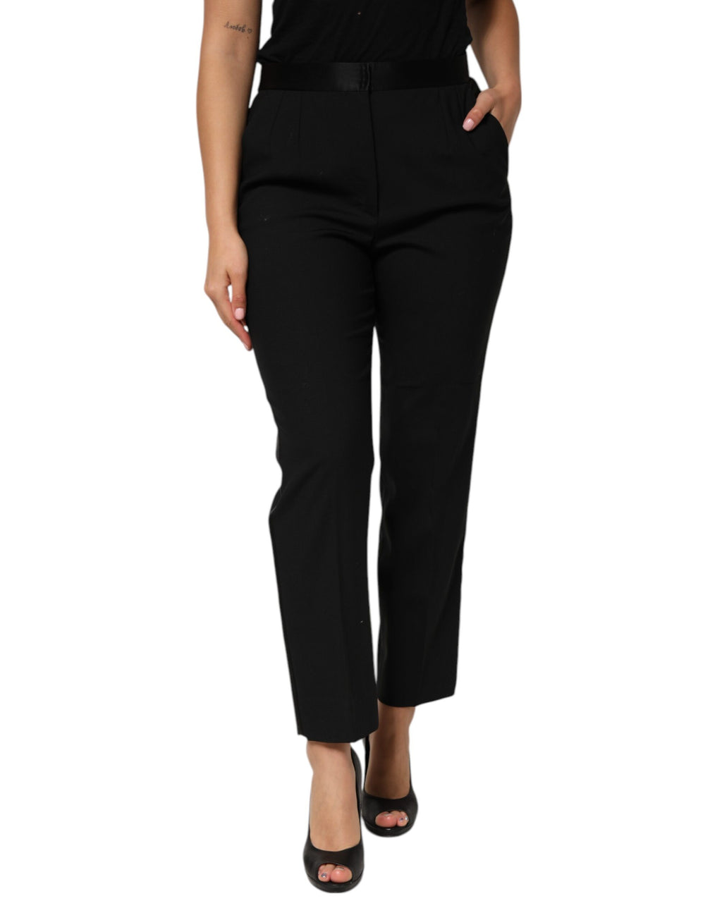 Dolce & Gabbana Black Casual Pants for Women alternate view