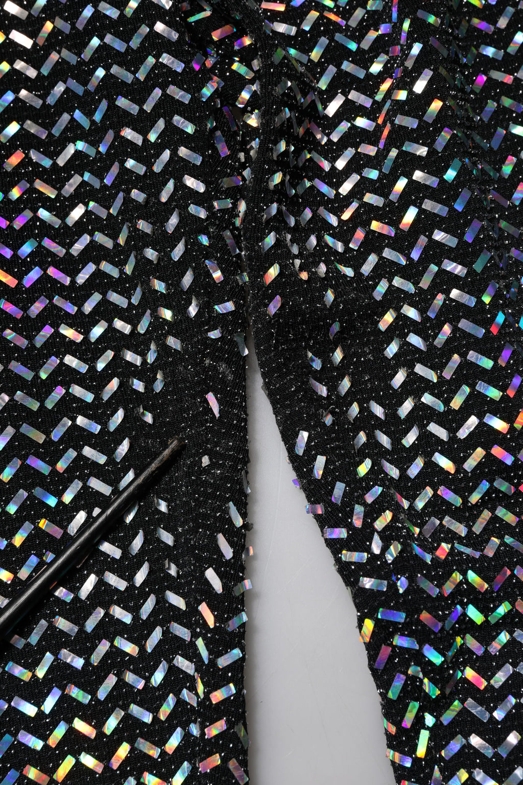 Pantalon-legging Dolce & Gabbana en sequins multicolores