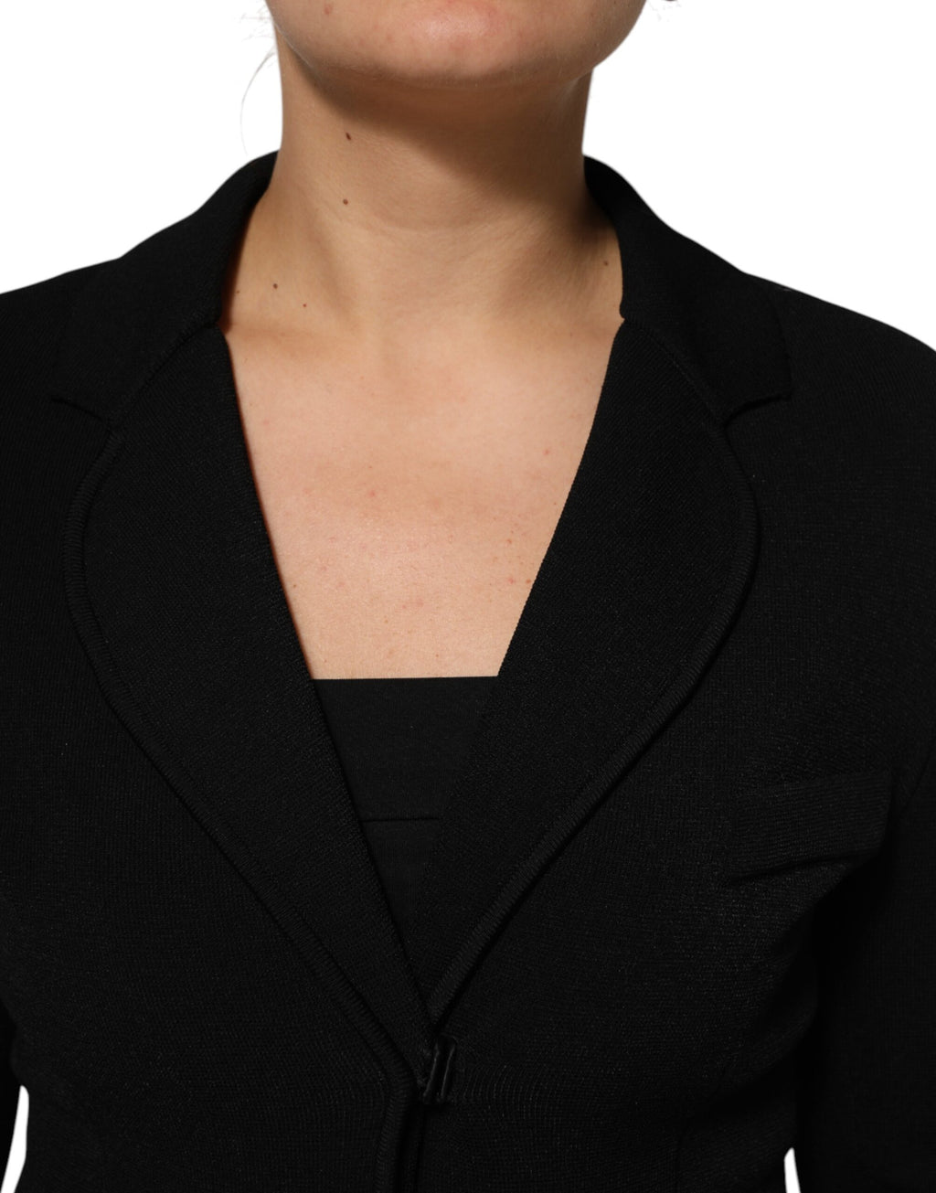 Dolce & Gabbana Black Full Length Jacket for Women additional view
