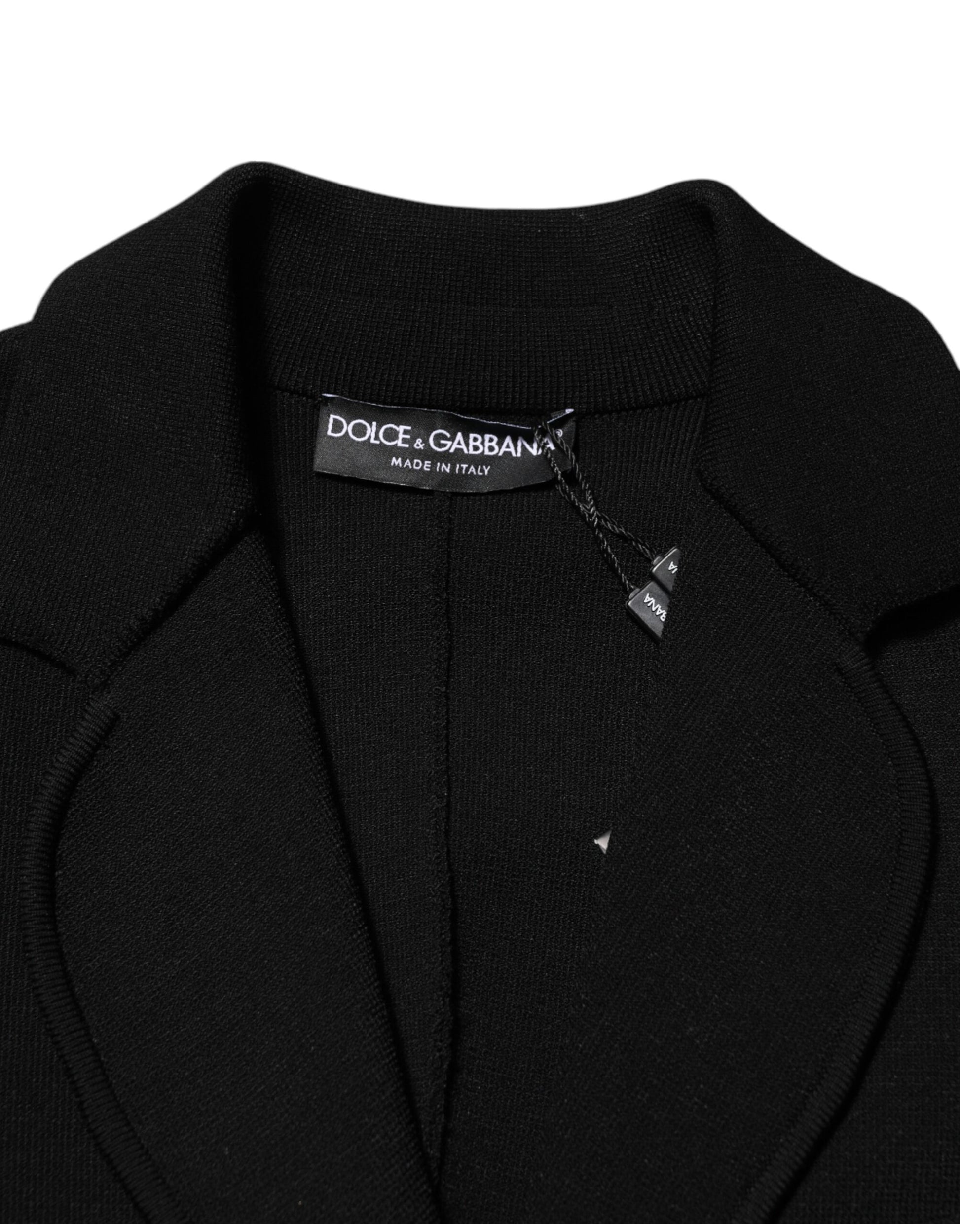 Dolce & Gabbana Black Full Length Jacket for Women additional view