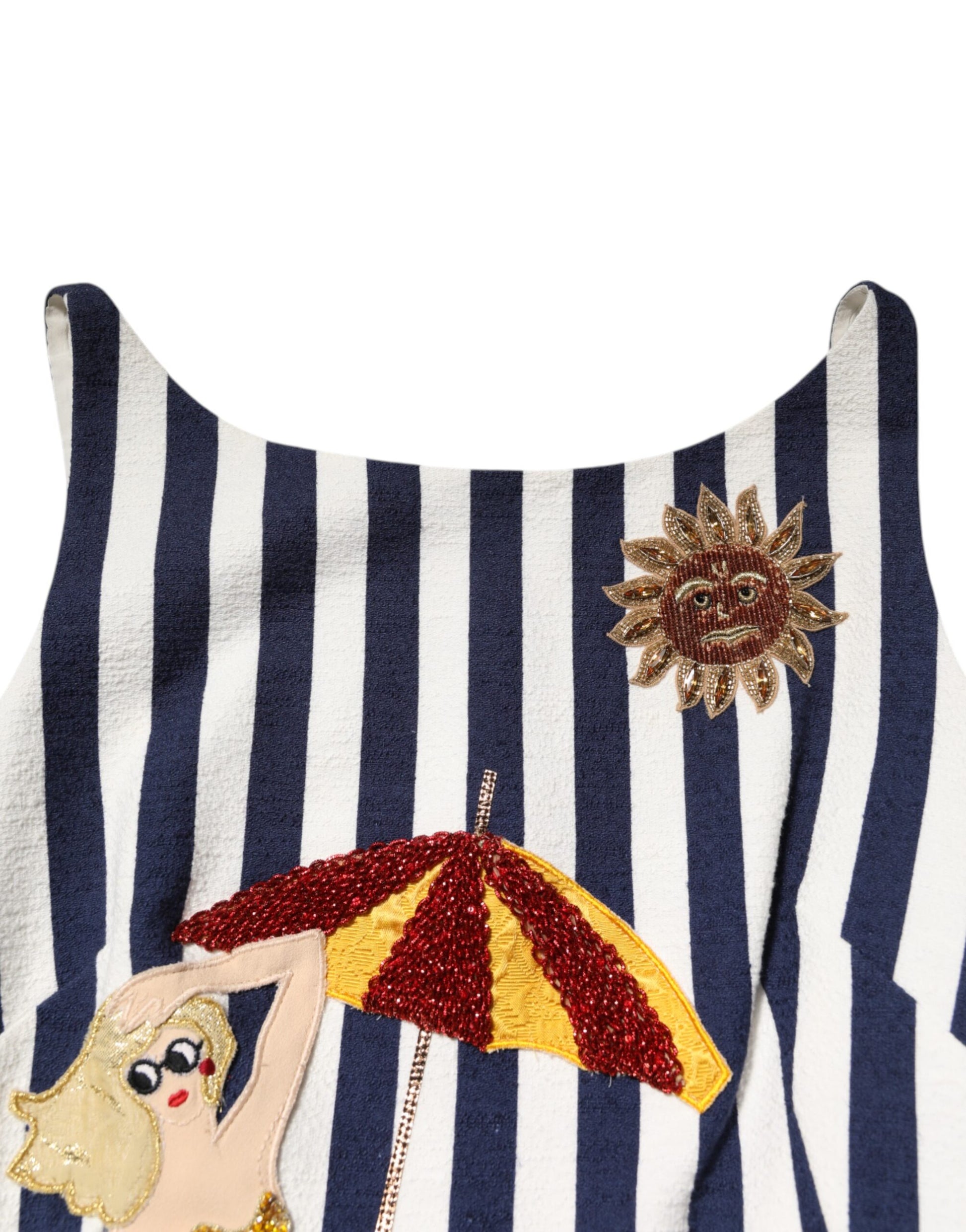 Dolce & Gabbana Blue Midi Dress for Women additional view