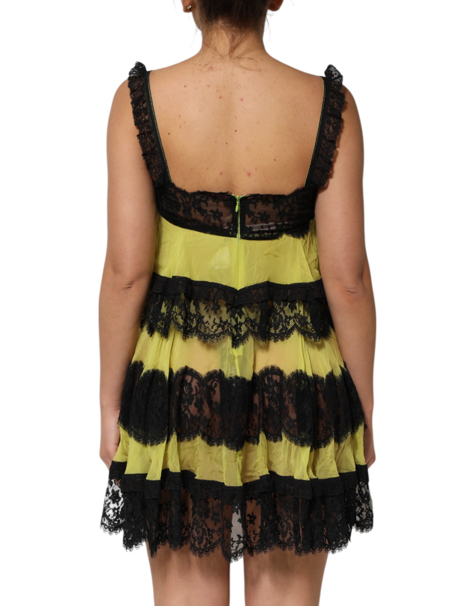 Dolce & Gabbana Black Casual Dress for Women side view