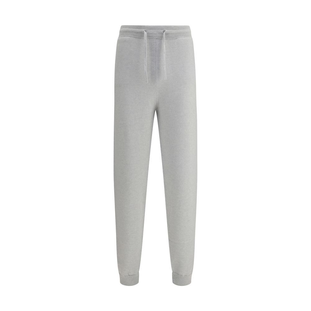 Kiton Gray Elastane Casual Pants