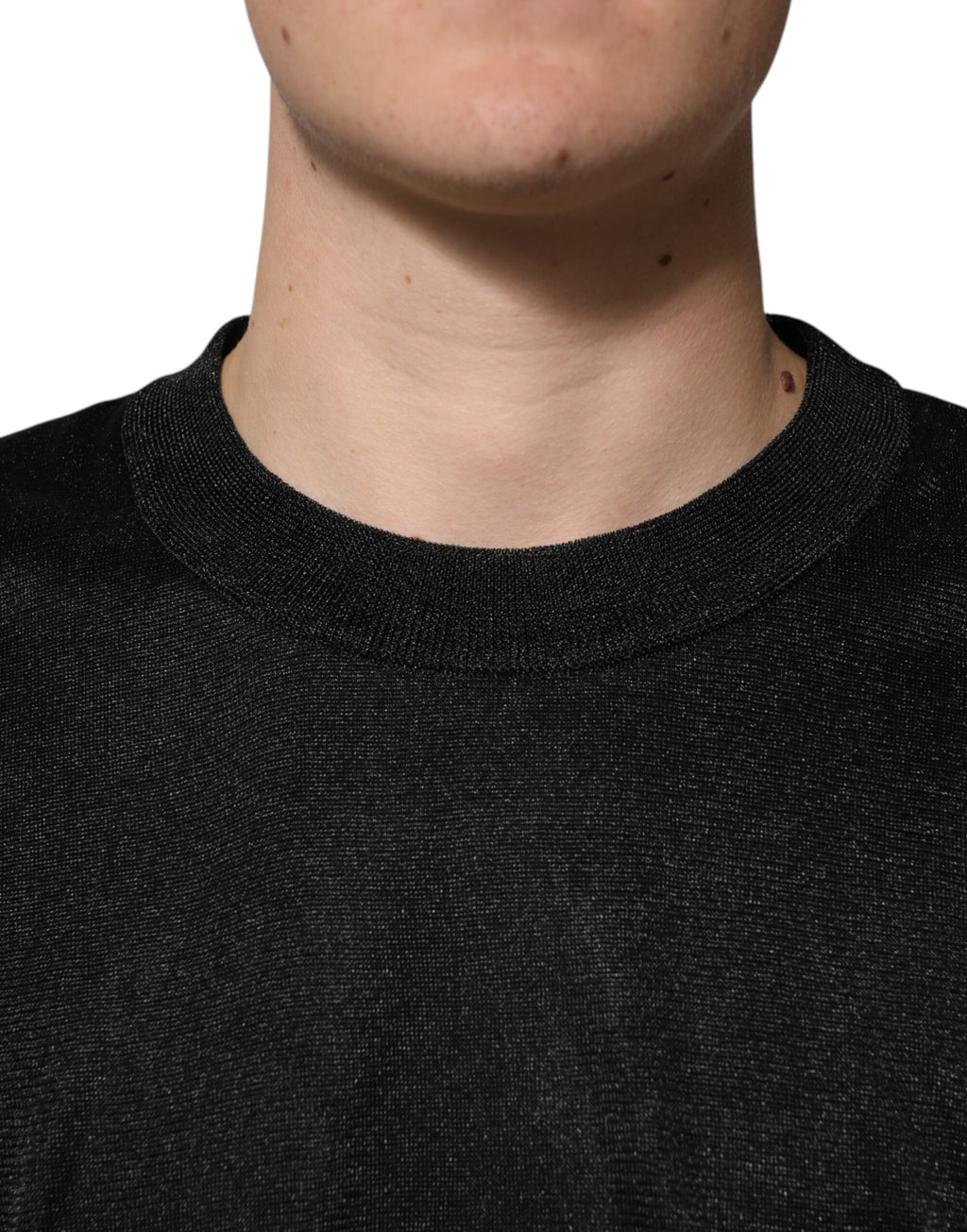 Dolce & Gabbana Black Long Sleeve T-Shirt for Men additional view