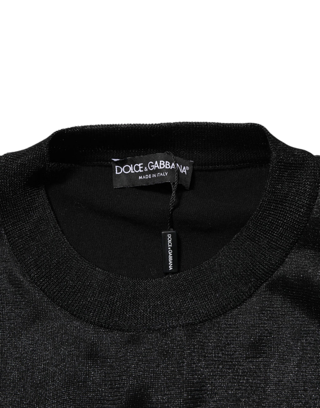 Dolce & Gabbana Black Long Sleeve T-Shirt for Men additional view