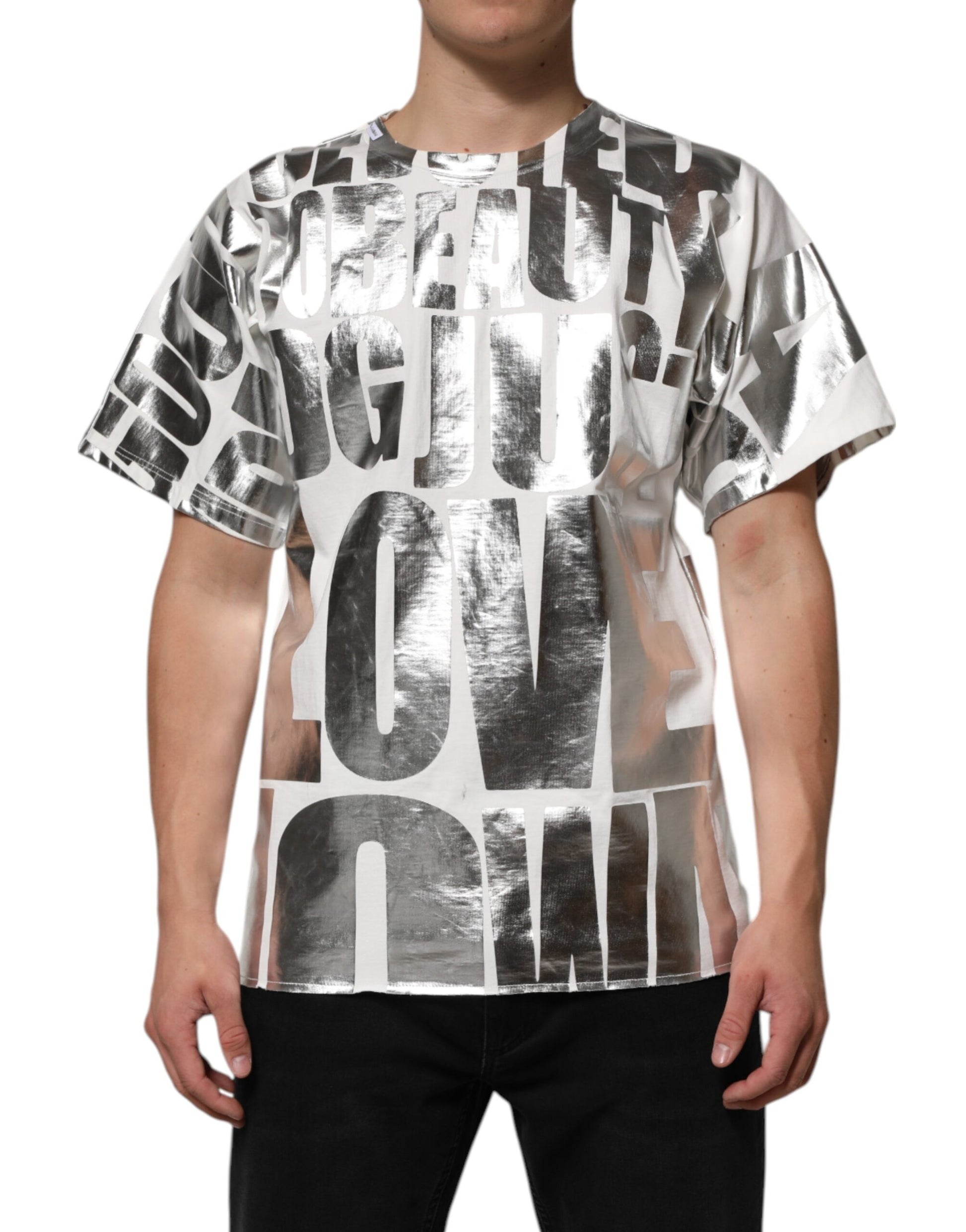 Dolce & Gabbana White Short-Sleeve Shirt for Men