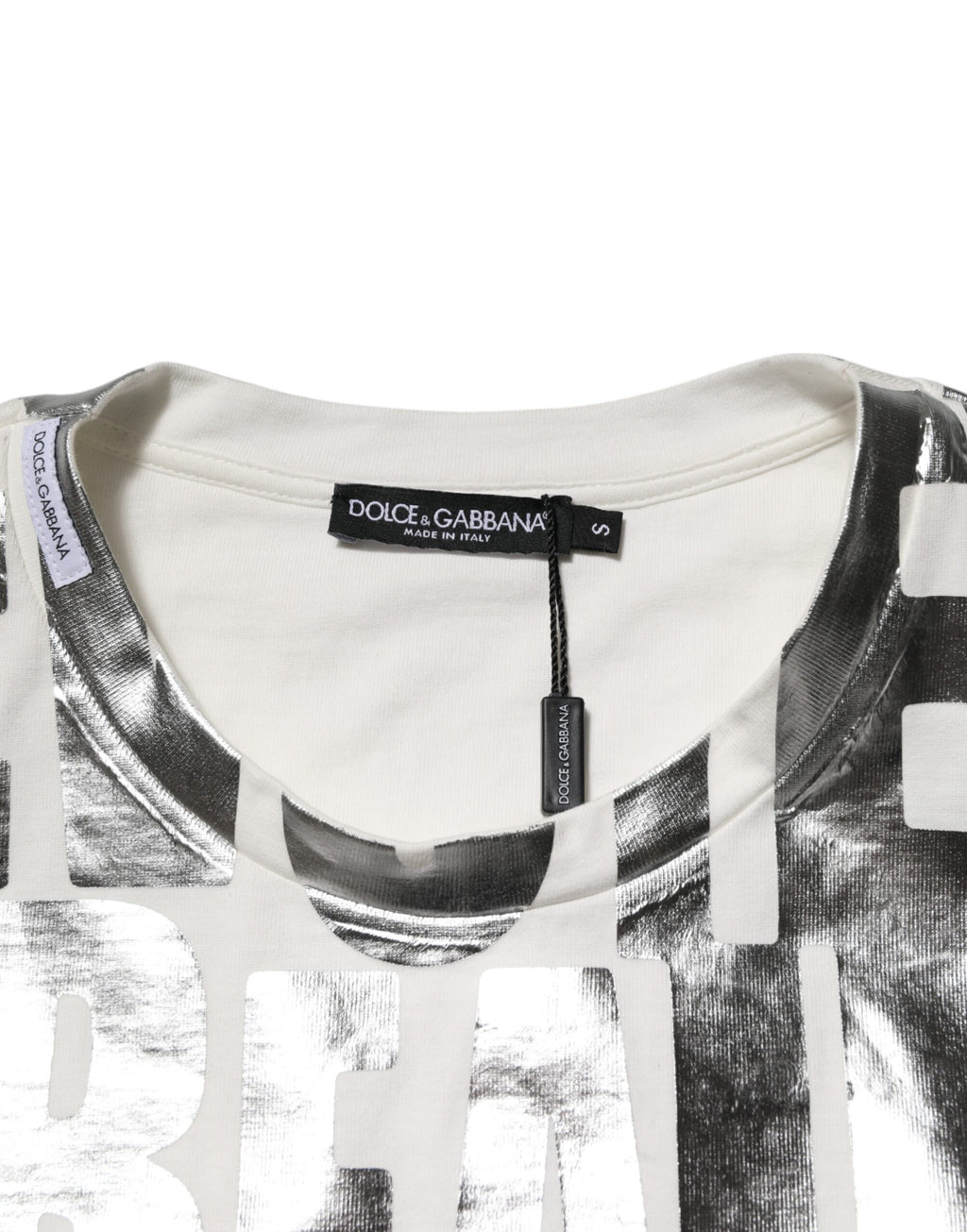 Dolce & Gabbana White Short-Sleeve Shirt for Men additional view