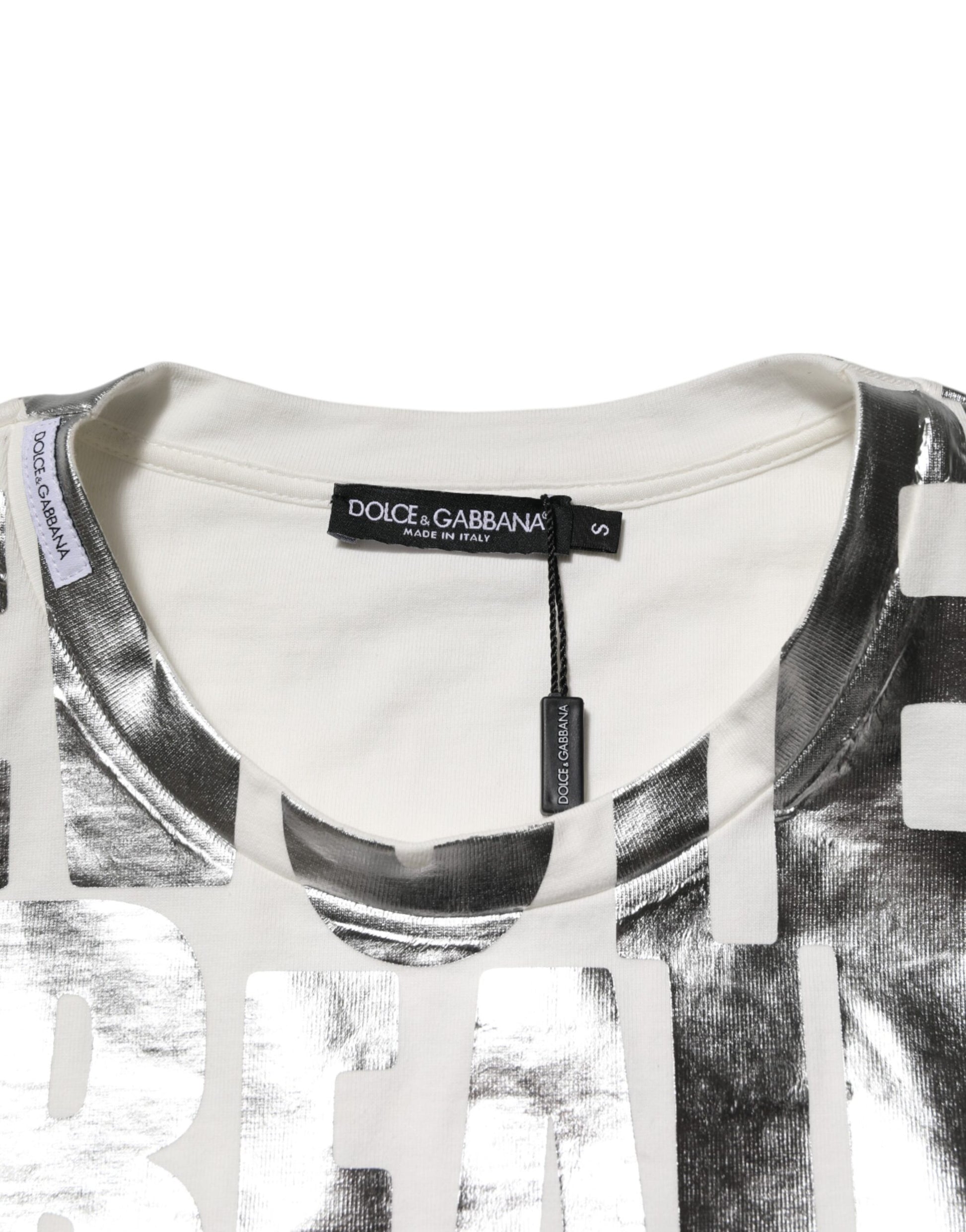Dolce & Gabbana White Short-Sleeve Shirt for Men additional view