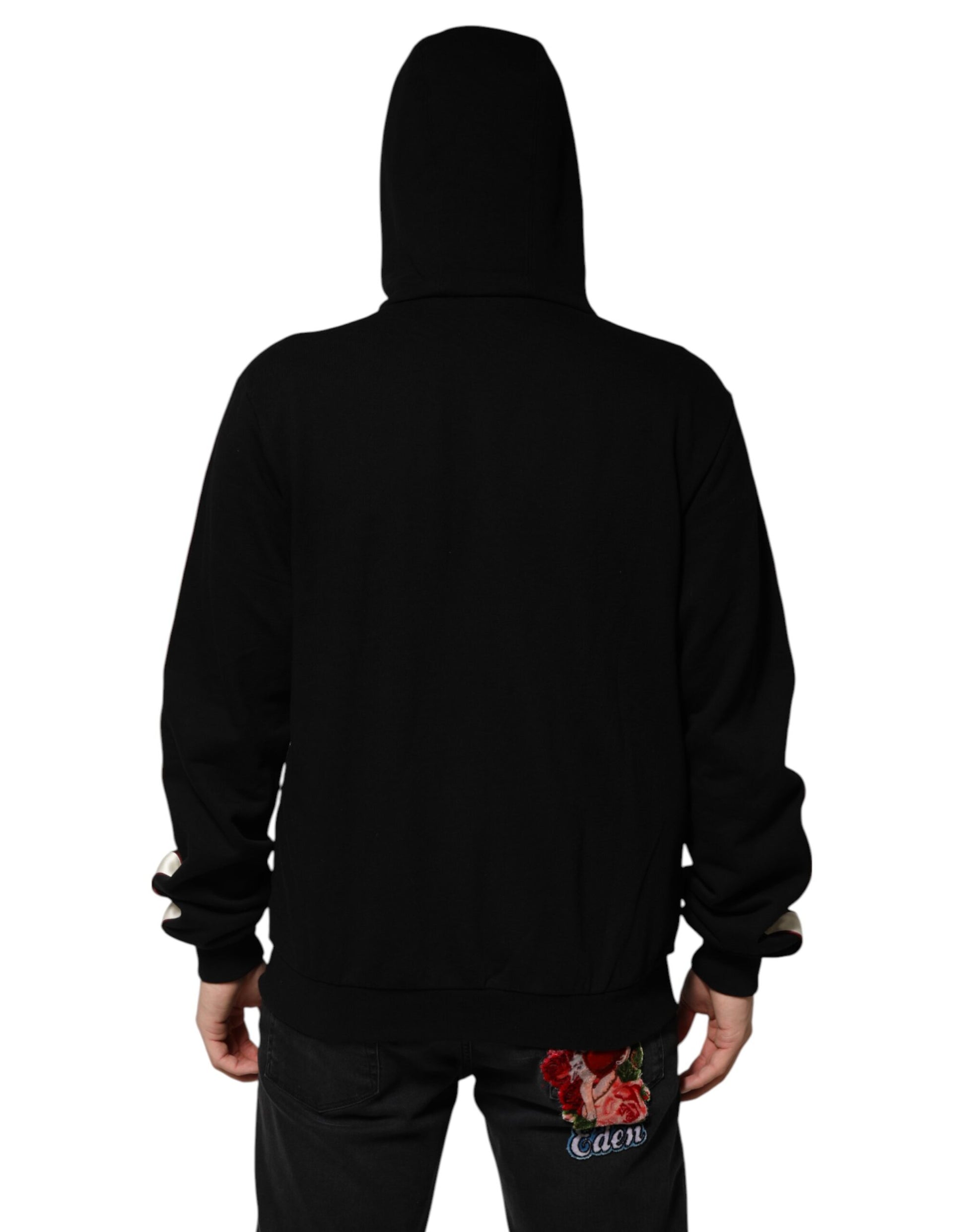 Dolce & Gabbana Black Hoodie for Men additional view