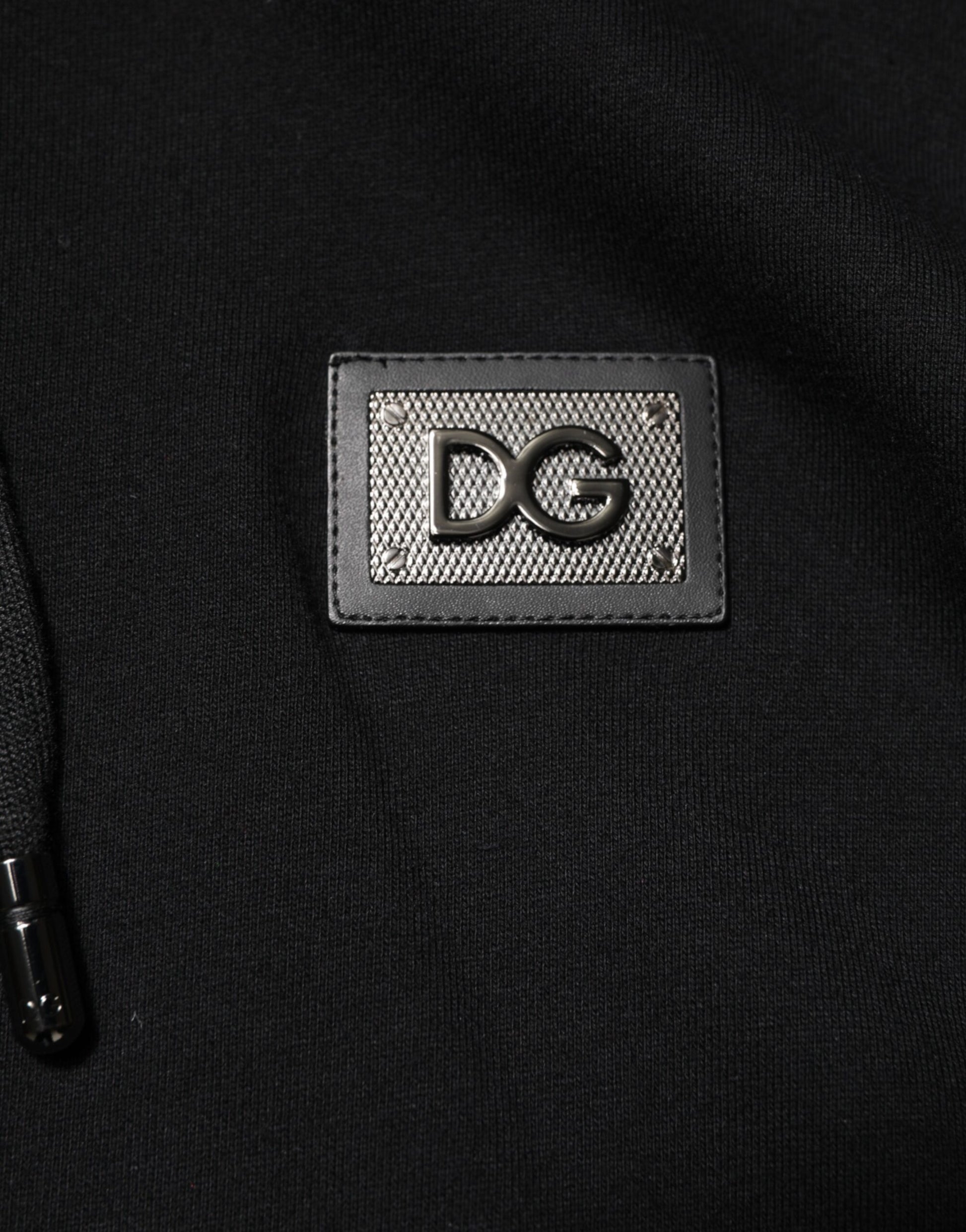 Dolce & Gabbana Black Hoodie for Men additional view