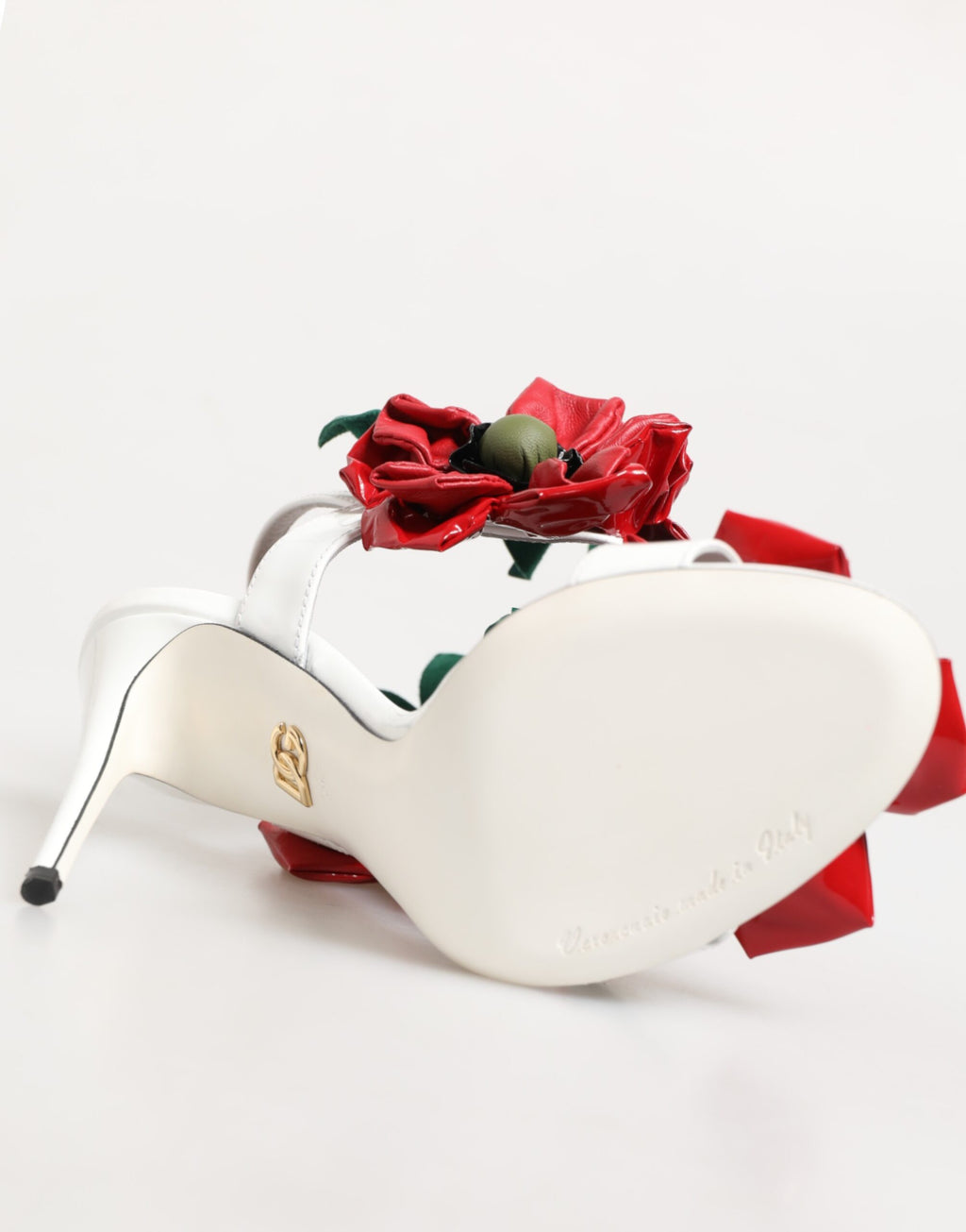 Dolce & Gabbana White Stiletto Heels for Women additional view