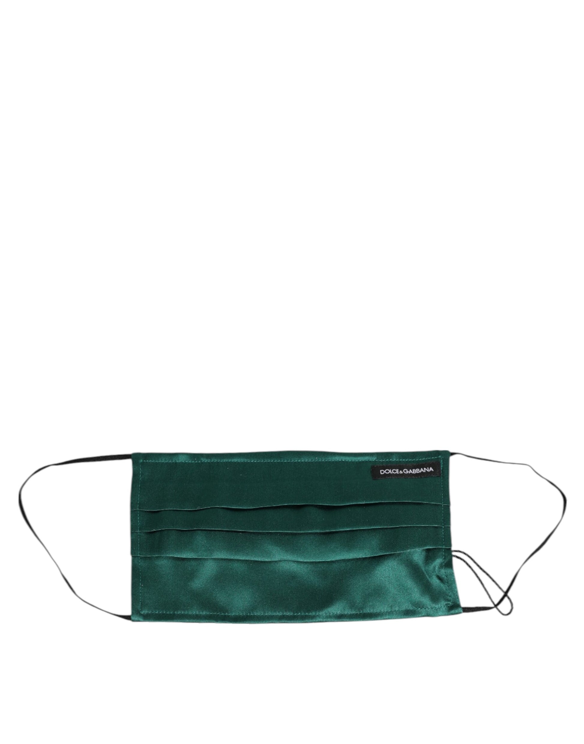 Dolce & Gabbana Green Facemasks Unisex