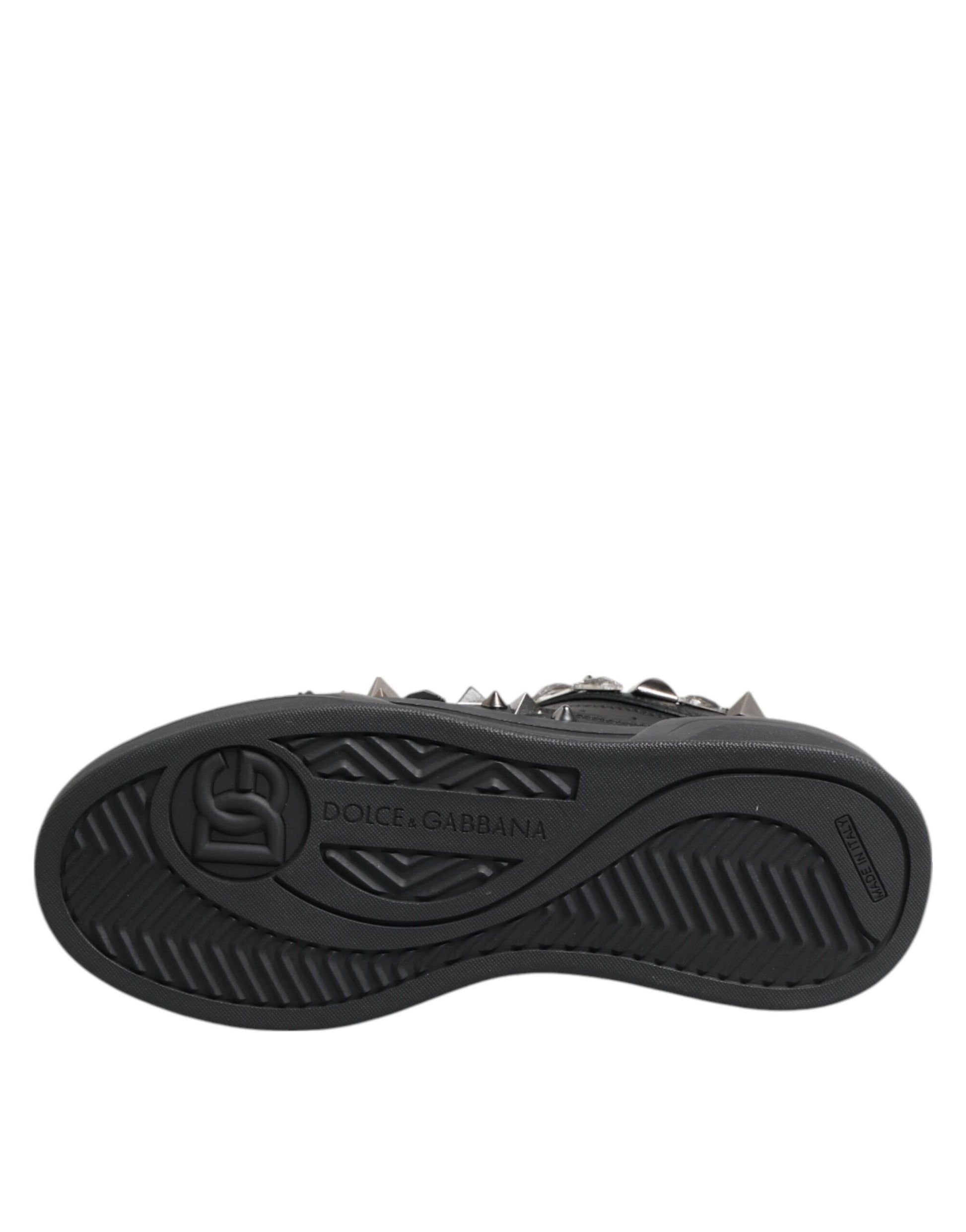 Dolce & Gabbana Black Low Top Sneakers for Men additional view