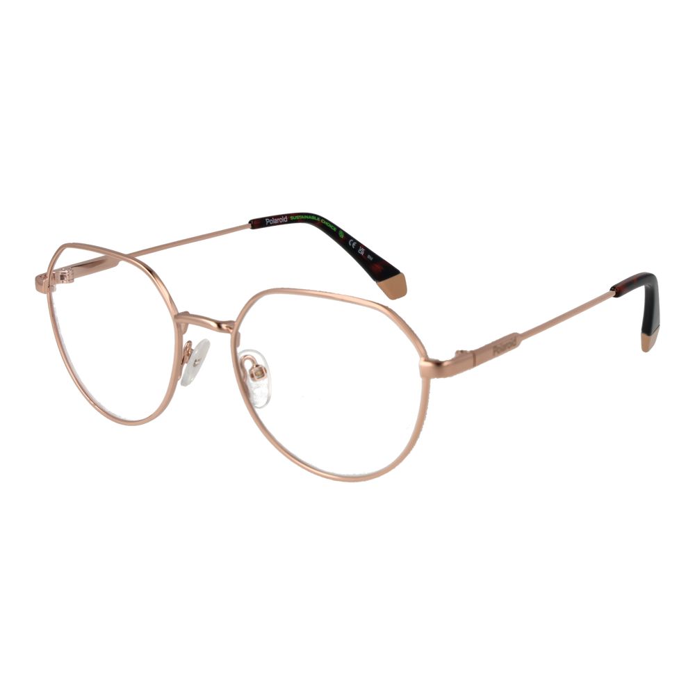 Polaroid Gold Glasses Frames Unisex