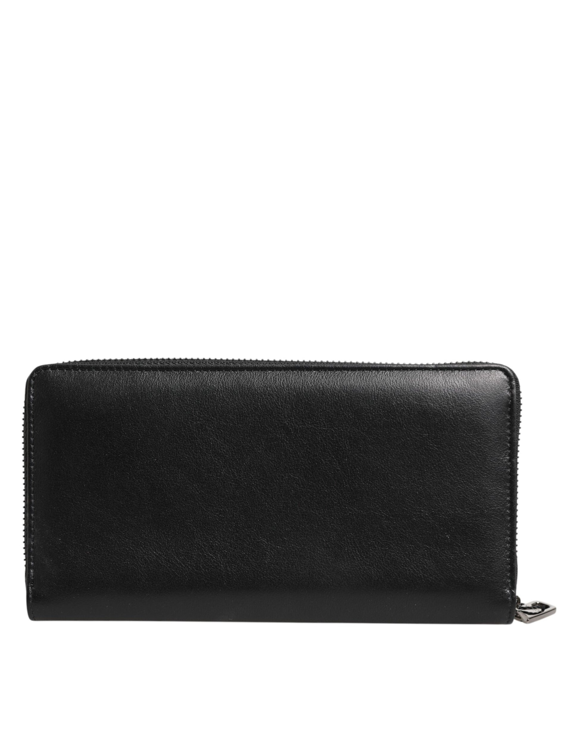 Dolce & Gabbana Black Leather Wallets for Men side view