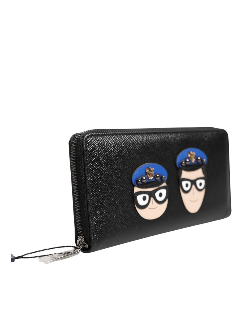 Dolce & Gabbana Black Leather Wallets for Men detail view
