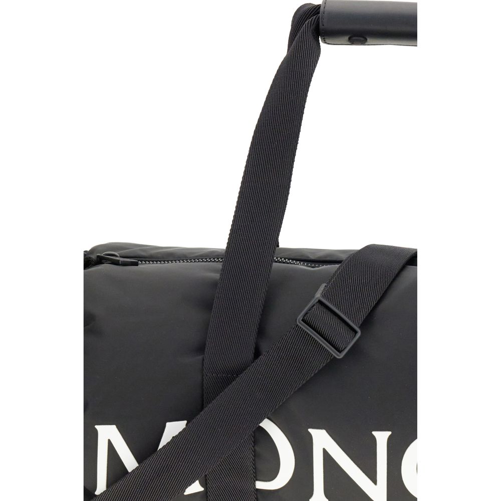 Moncler Black Nylon Luggage And Travel