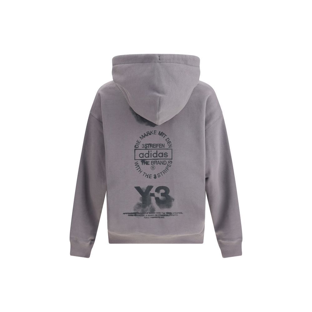 Y-3 Gray Cotton Sweatshirt
