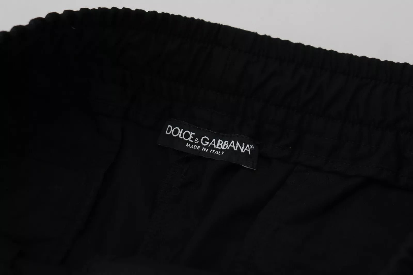 Pantalon de jogging Dolce & Gabbana en laine noire