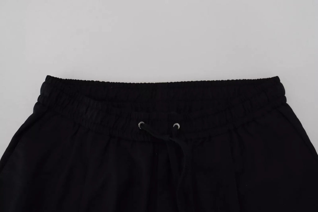 Pantalon de jogging Dolce & Gabbana en laine noire