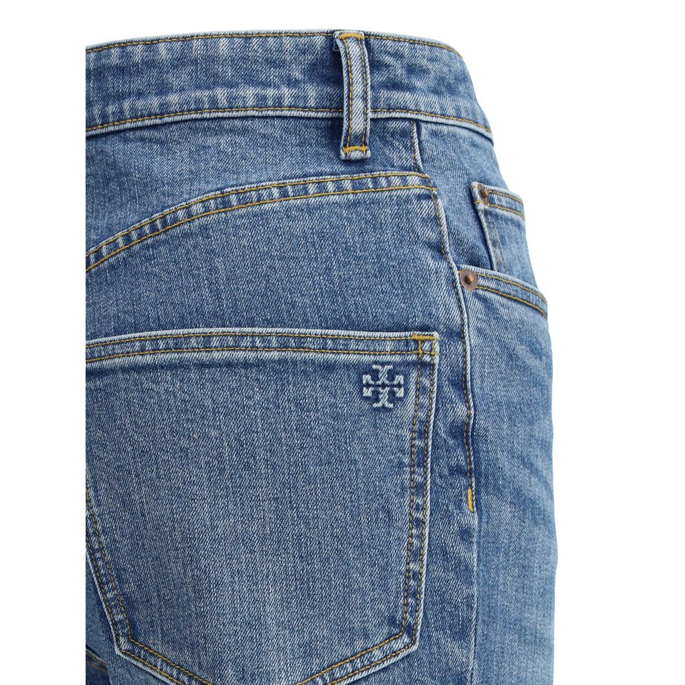 Tory Burch – Kurze Schlagjeans