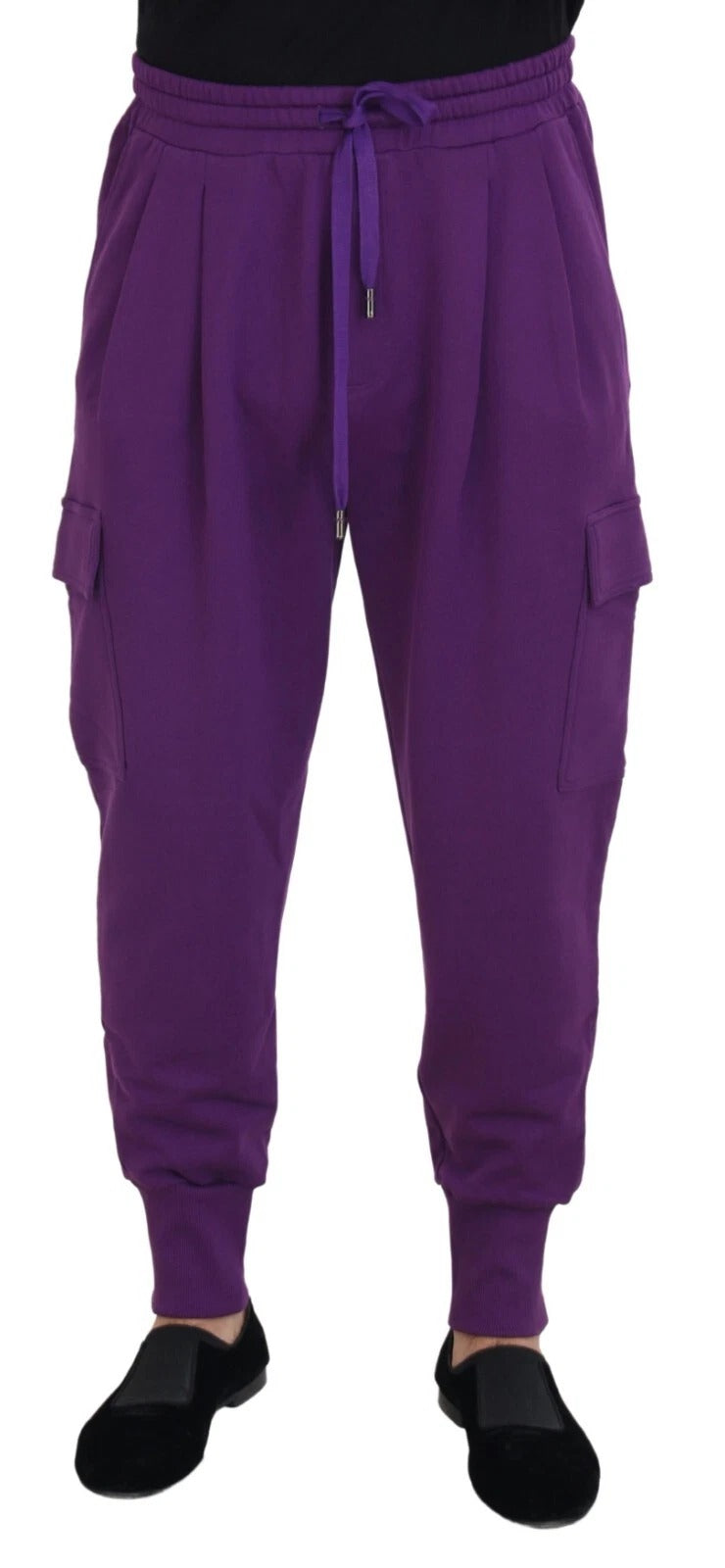 Dolce & Gabbana Purple Joggers for Men