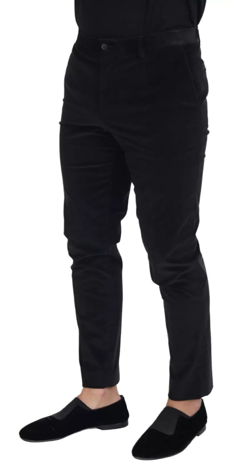 Dolce & Gabbana Black Dress Pants for Men detail view