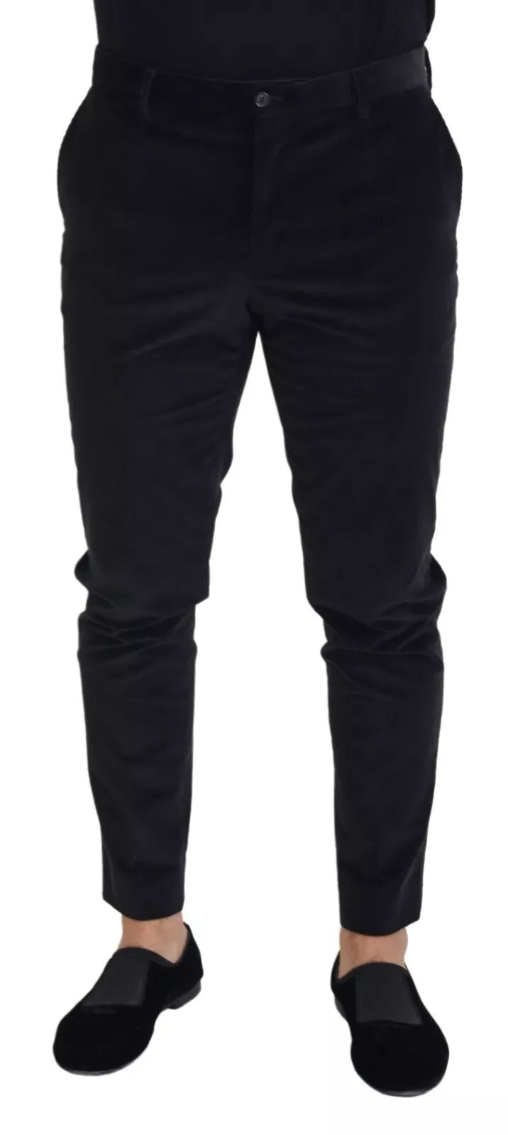 Dolce & Gabbana Black Dress Pants for Men side view